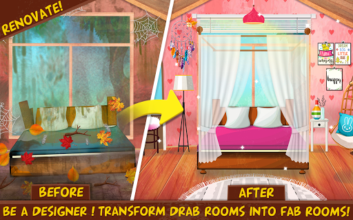 Girl Home Cleanup - Messy House Makeover Cleaning 7.0.9 screenshots 1