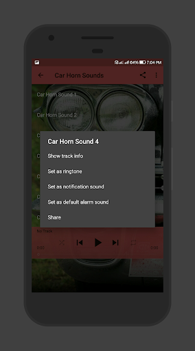 Car Horn Sounds Screen 3