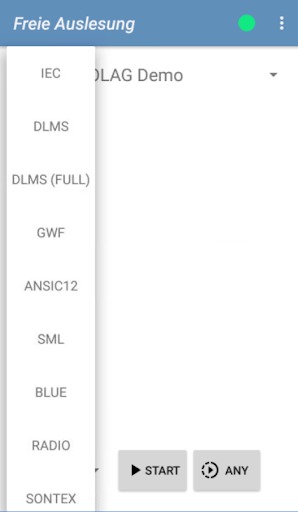 UNIMOD reader Screen 2