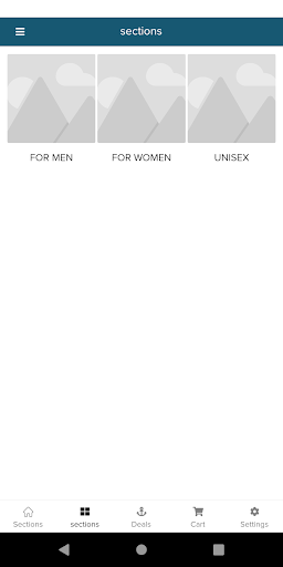 Android application BOUSHARA perfumes screenshort