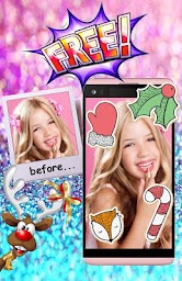 Christmas Photo Stickers New Year 2019