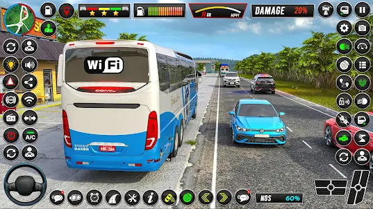 Jogos ônibus condução ônibus
