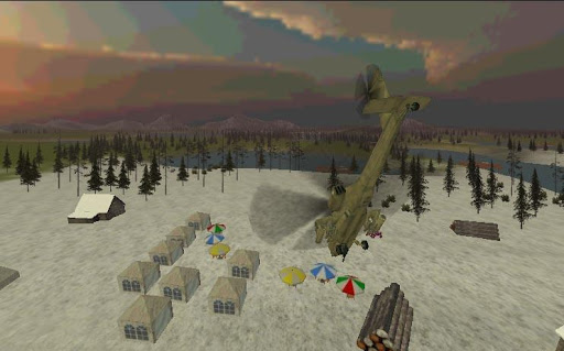 Military Helicopter Battling Screenshot 1 - AppWisp.com