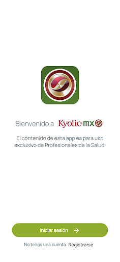 Android application Estudios Kyolic screenshort