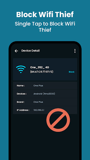 Who is on my WiFi - WiFi Scan Screen 2
