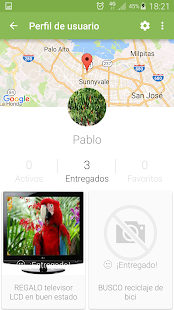 Telodoygratis - app to recycle Screenshot