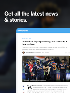ESPNCricinfo - Live Cricket Sc Screenshot