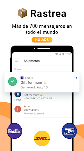 Captura de Pantalla 11 AfterShip Buscador de paquetes android