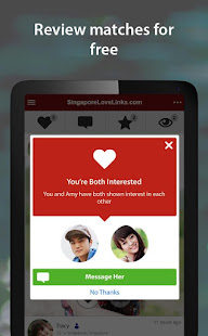 SingaporeLoveLinks - Singapore Dating App  APK screenshots 7
