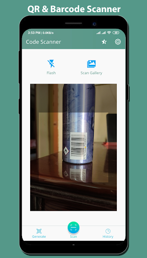 Android application QR Code Scanner -Barcode Scan screenshort