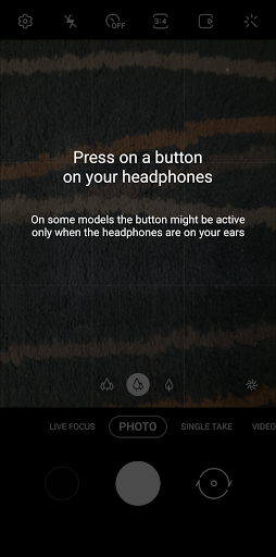 Сamera shutter via Bluetooth Screen 2