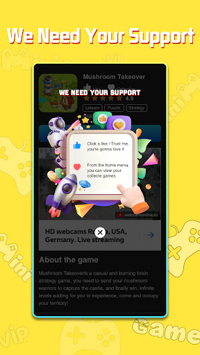 Minigame Center Screen 2