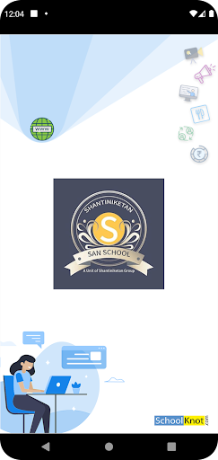 Shantinikethan School App Screen 3