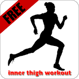 inner thigh workout icon