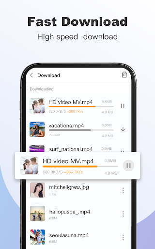 Fiery Browser - Fast & Private Screen 3