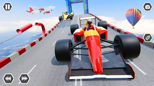 Android application Formula Car Stunt: Ramp Racing screenshort
