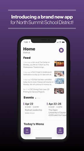 Android application North Summit School District screenshort