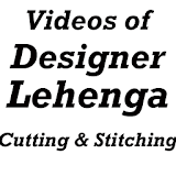 Lehenga Designer Dress Cutting icon