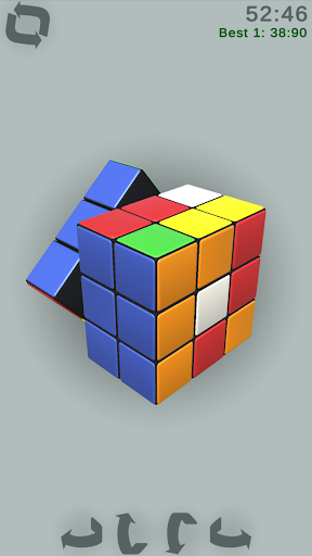 Classic Rubiks Cube 3D puzzle Screen 2