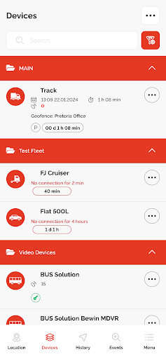 Android application Looky GPS screenshort