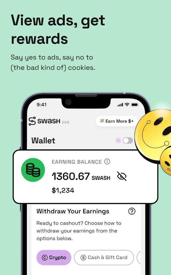 #9. Swash - Earn from Data & Tasks (Android) 由: Swash App