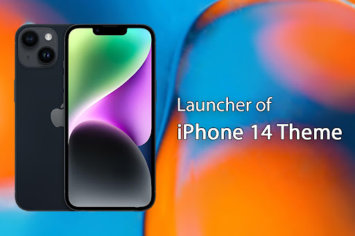 Android application Launcher of iPhone 14 Theme screenshort