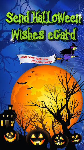 Android application Halloween Greeting Cards Maker screenshort