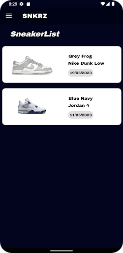 SNKRZ Screen 2