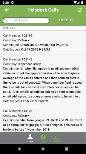 PALPOCKET 4.0 Screen 2