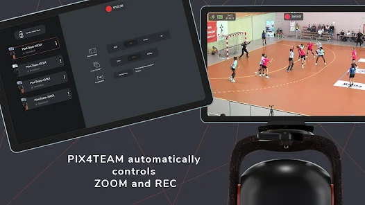 PIX4TEAM 2  auto-follow camera for team sports