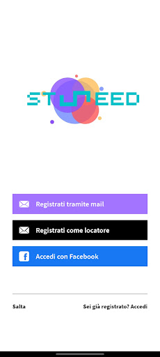 Android application STUneeD screenshort