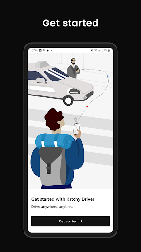 Screenshot of Katchy Driver