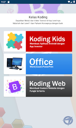 Aqila Coding Course Screen 2