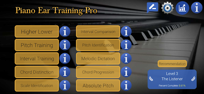 Klavierohrtraining Pro Screenshot