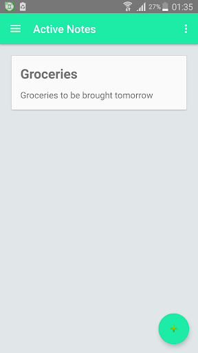 Todo Notes Screen 3