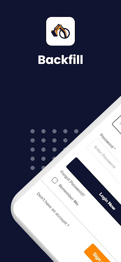 Android application Backfill screenshort