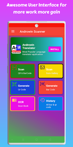Aperçu de l'application