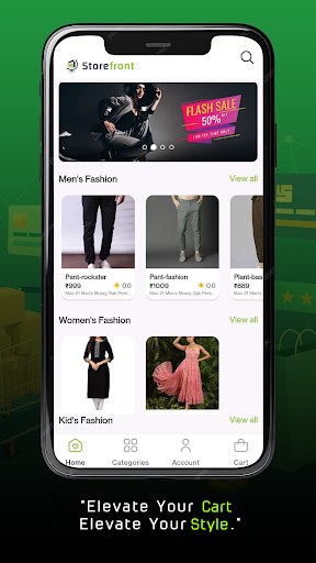 Android application Store Front-Sellacha screenshort