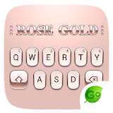 Rose Gold 2018 GO Keyboard Theme icon