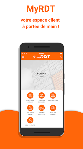 Android application MyRDT screenshort