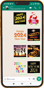 Happy New Year 2024 Stickers – Applications sur Google Play