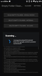 Empty Folder Cleaner Screenshot