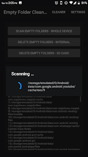 Empty Folder Cleaner Varies with device APK screenshots 7