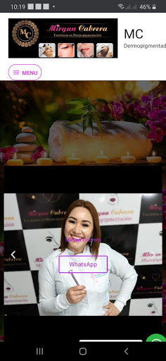 Android application Miryan Cabrera screenshort