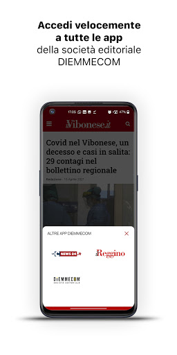 Android application Il Vibonese screenshort