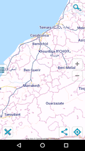 Map of Morocco offline