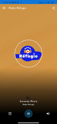 Android application Radio Linea de Refugio screenshort