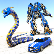 Anaconda Robot Car Transform: War Robot Games