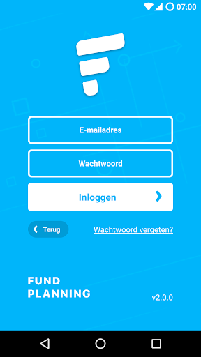 Android application FUND Planning screenshort