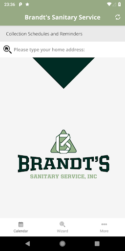 Android application Brandt's Sanitary Service screenshort